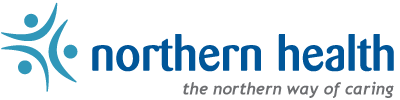 Logo of Northern Health featuring three stylised human figures in blue beside the text "northern health" and the slogan "the northern way of caring" below.